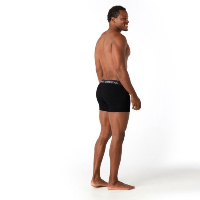 Smartwool Herre Undertøj og basislag Boxer Brief Boxed Wool Sort