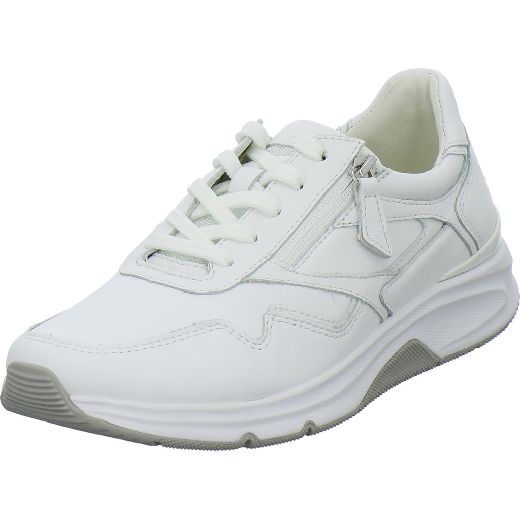 Gabor Comfort Sneaker Damen Rolling Soft Weiß