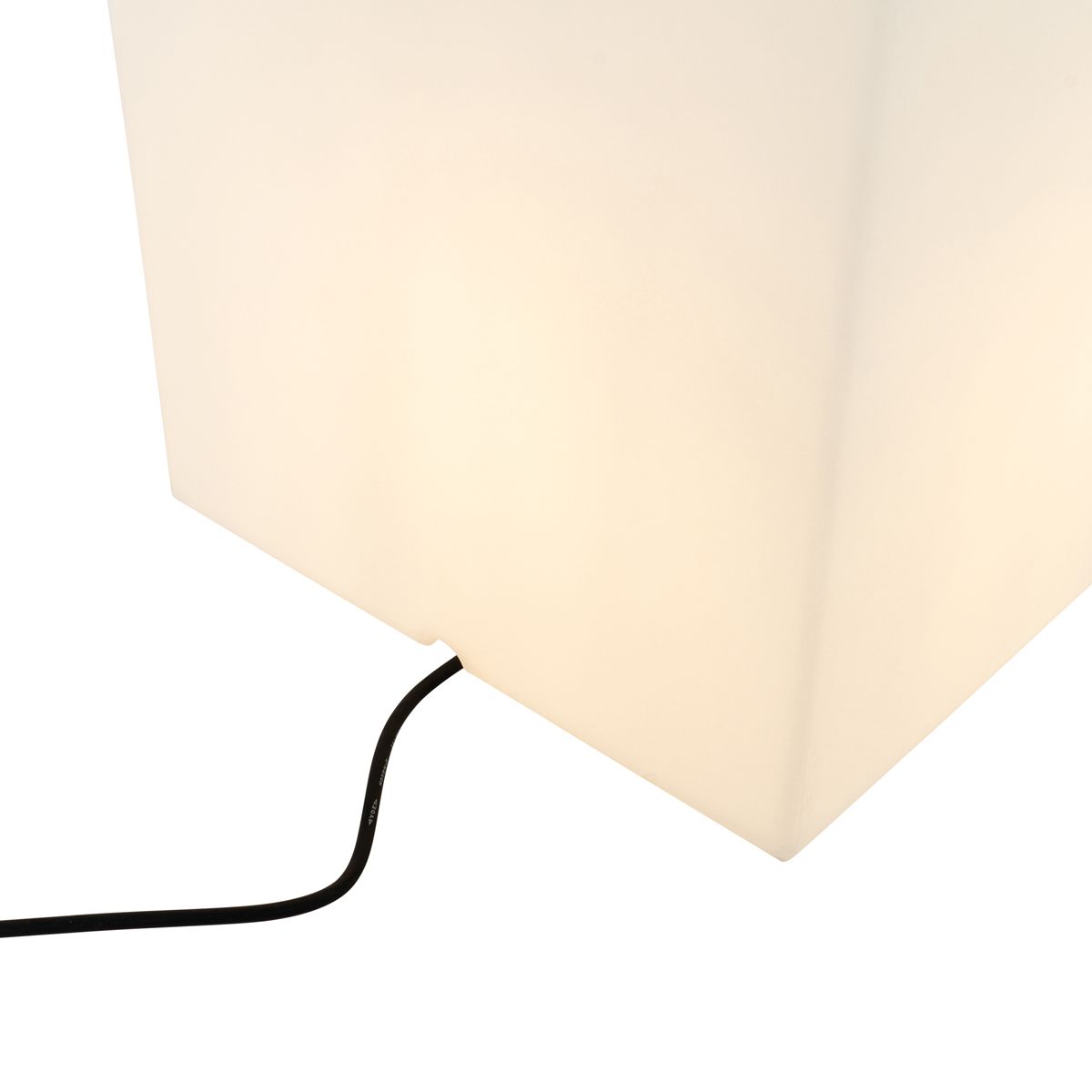 Smart buitenlamp wit 38 cm vierkant incl. LED A60 IP44 - Nura