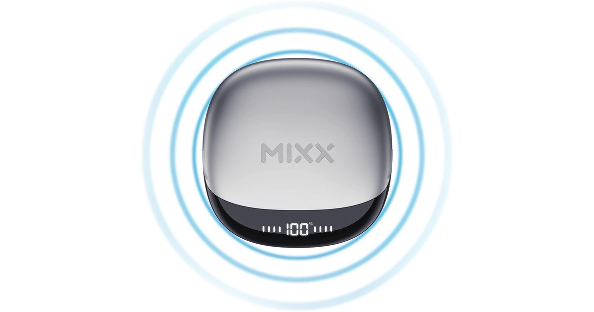 MIXXStreamBuds Hybrid Charge 2 True Wireless Earbuds in-ear oortjes  (Wit)