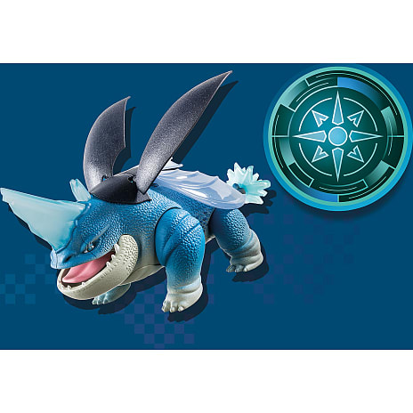 Playmobil Dragons: The Nine Realms - Plowhorn & D'Angelo 71082
