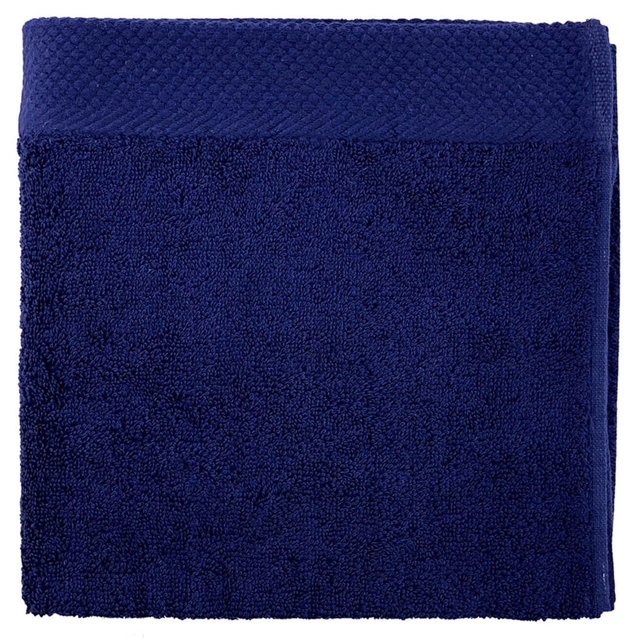 Soft by Perle de Coton Serviette de toilette navy - 50x100 cm