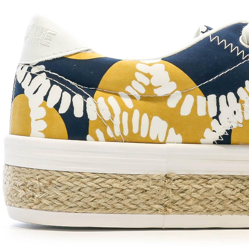 No Name Baskets Marine/Jaune Femme No Name Malibu