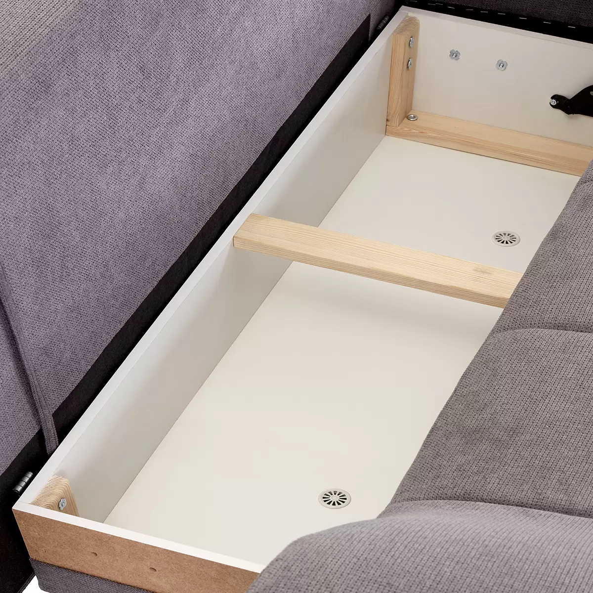Ecksofa Mendoza 241 x 125 Grau