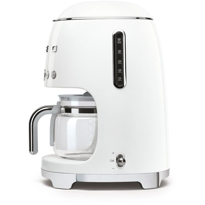 SMEG Filter-Kaffeemaschine 50's Retro Style DCF02WHEU Weiß