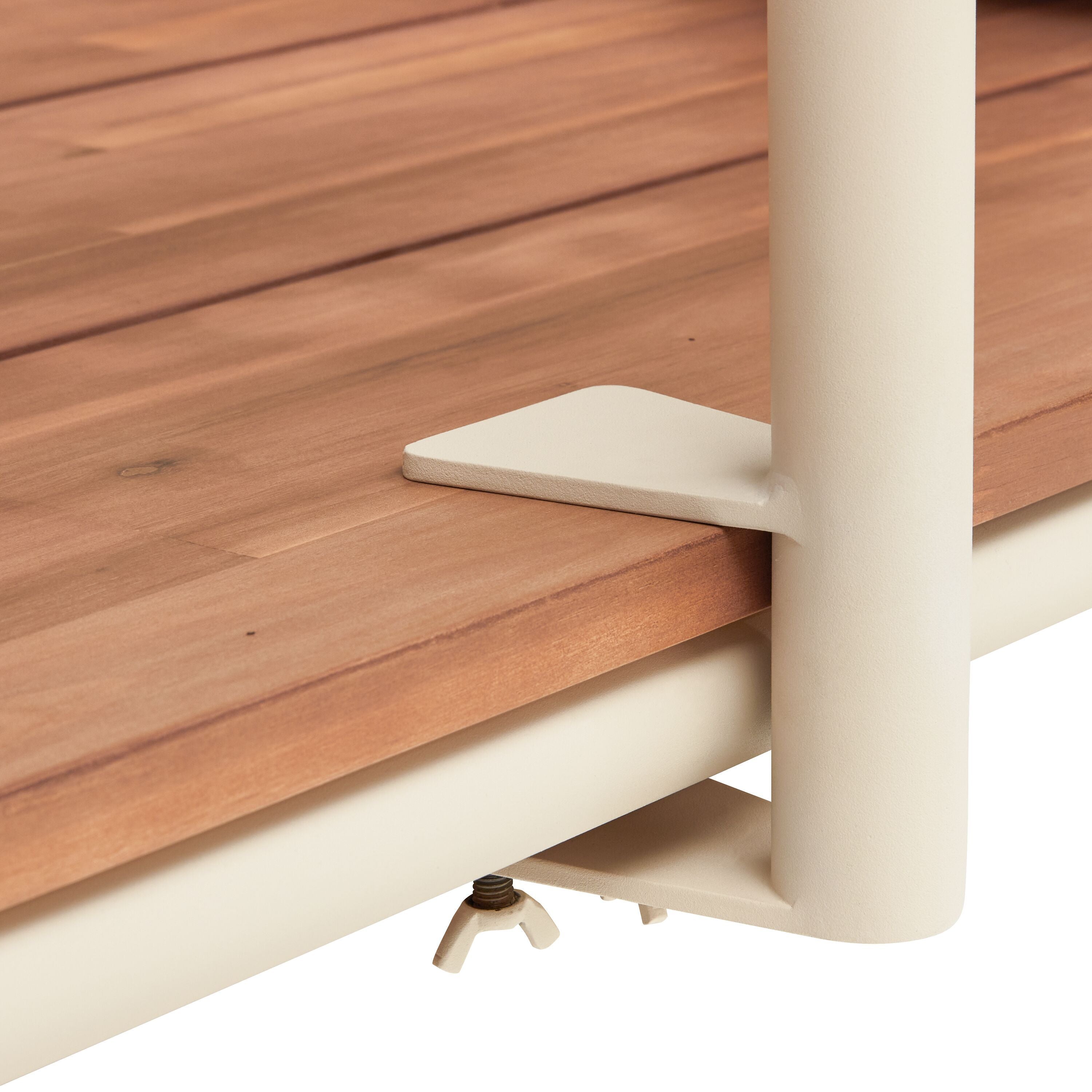NIHOA Lounge Anstecktisch - Akazie / B: 30.0 cm x T: 18.0 cm x H: 41.0 cm