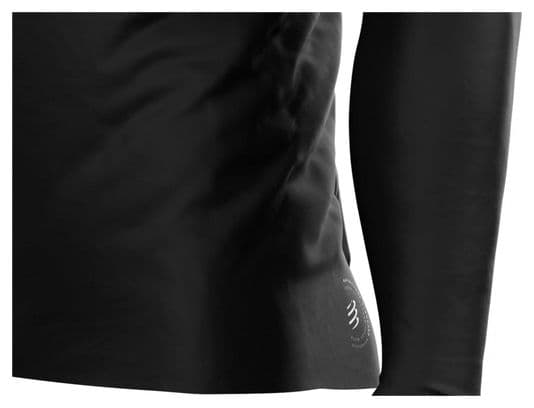 Veste imperméable Compressport Hurricane Waterproof 10/10 Noir