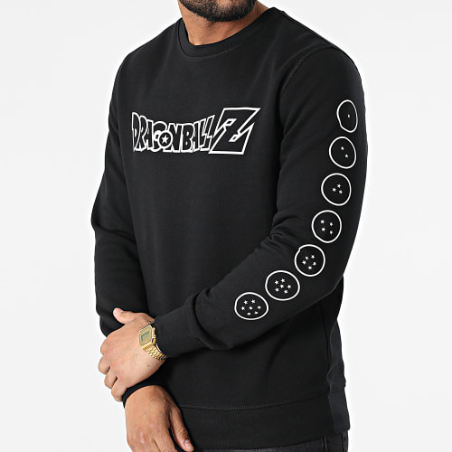 Sweat Crewneck Logo Noir Blanc