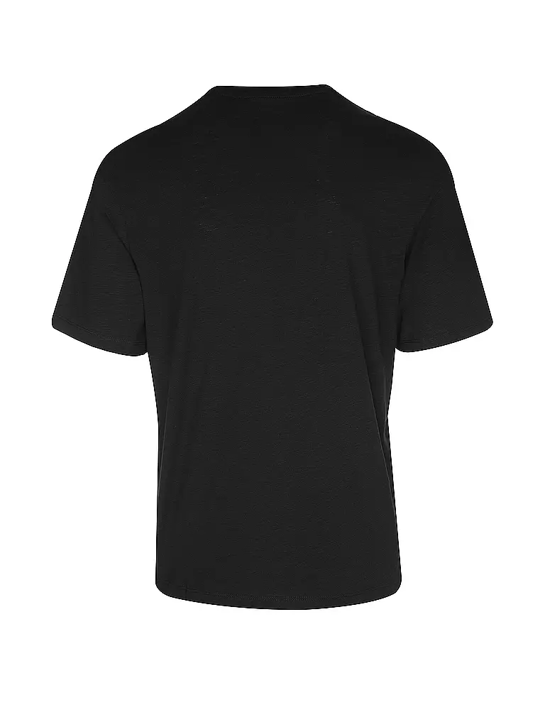 JACK & JONES T-Shirt JJPAISLEY schwarz