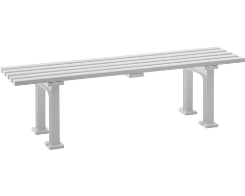 Blome Mono I tuinbank, kunststof, 3-zits, wit