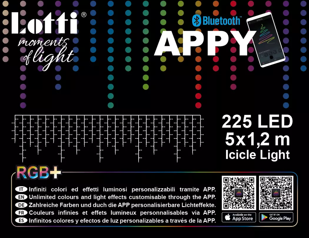 LED-Lichterkette Appy 225