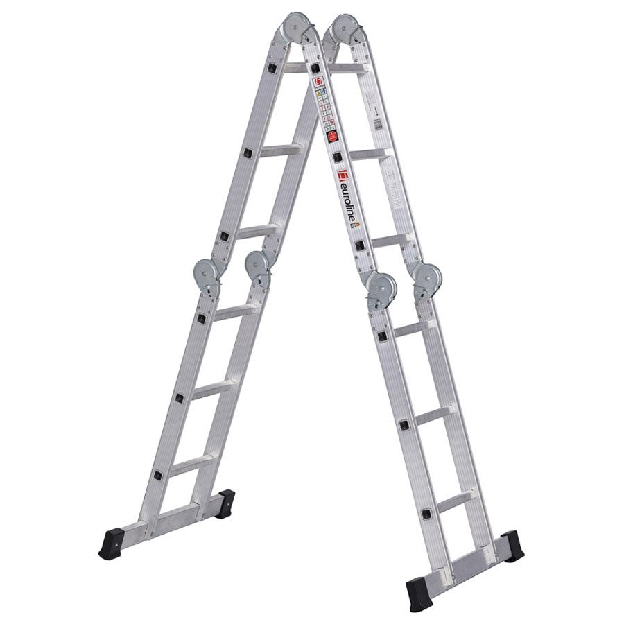Euroline Premium 304 Vouwladder 4x3 Sporten