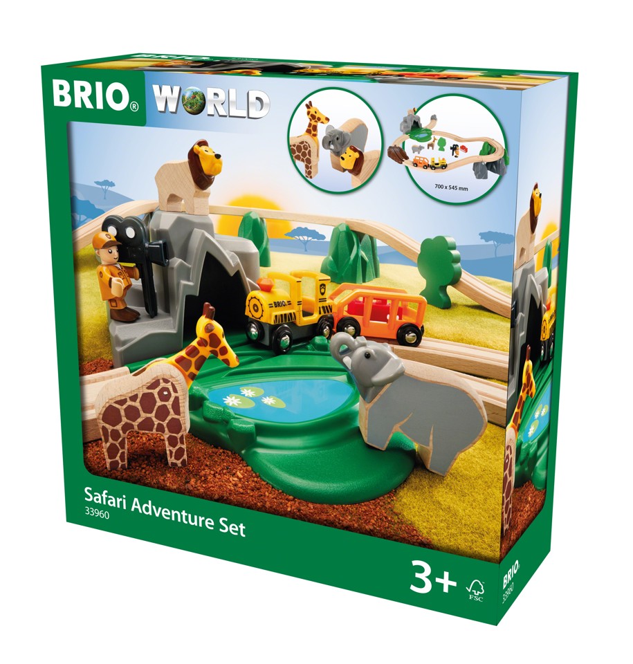 BRIO -Safari Eventyr Togbane (33960)