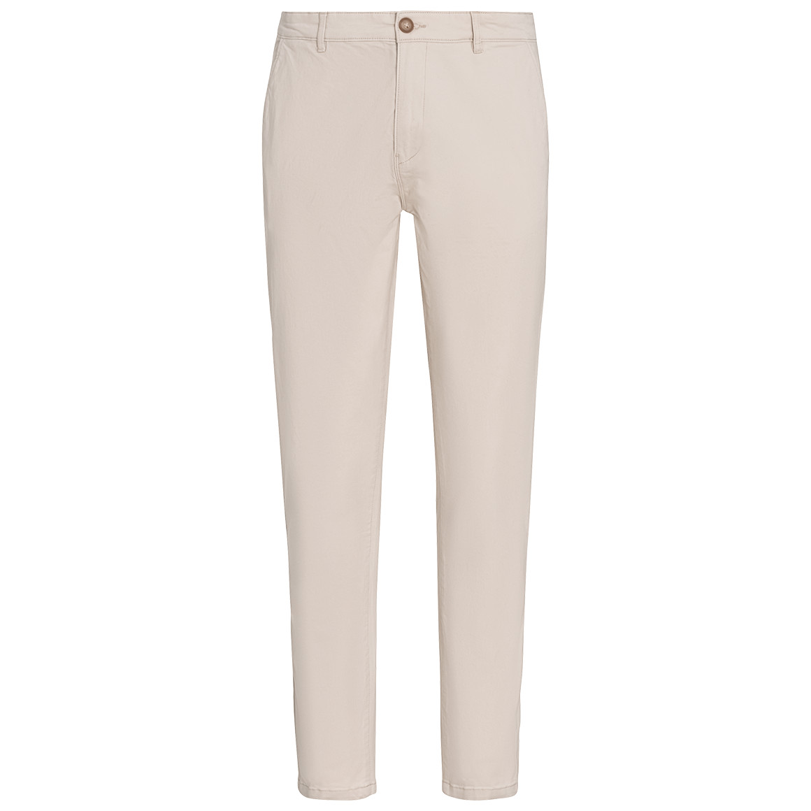 VanVaan Herren Chinohose in Unifarben hellbeige