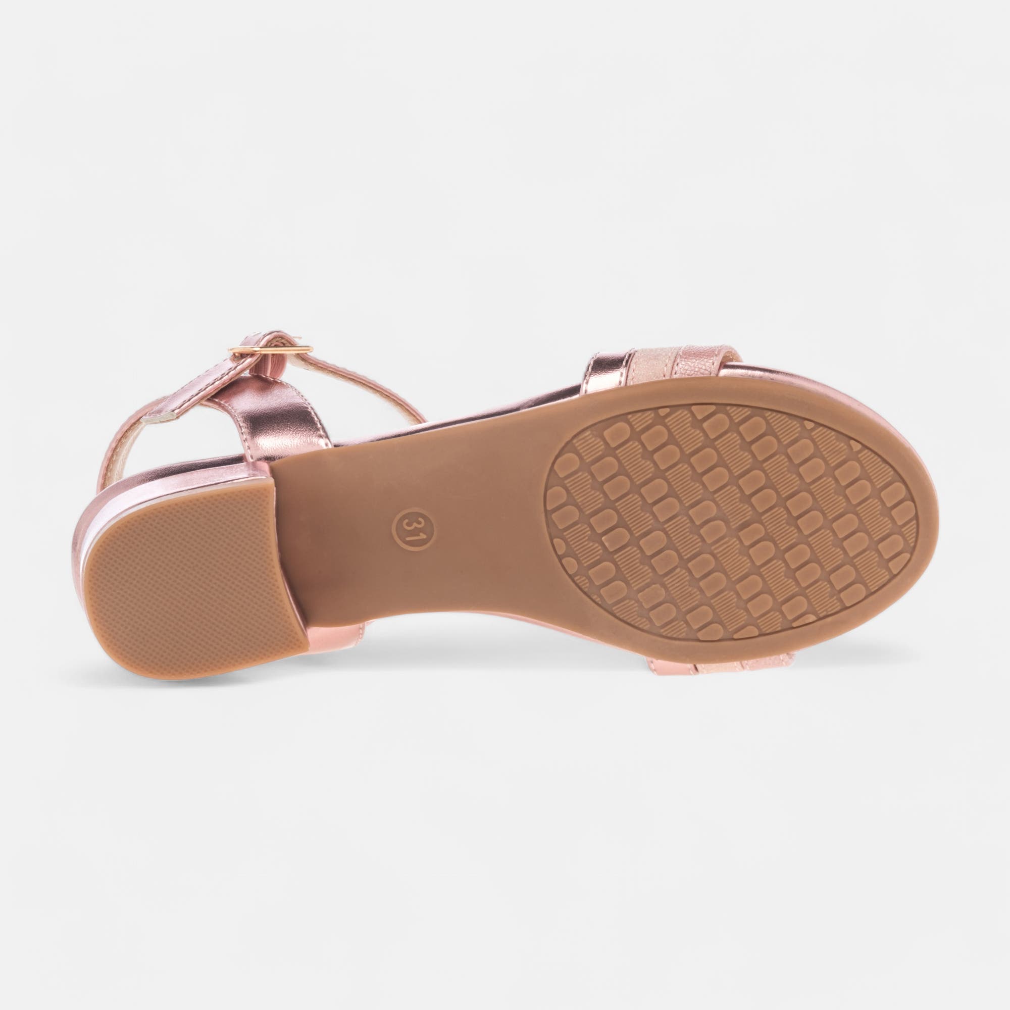 Nu-pieds Fille rose