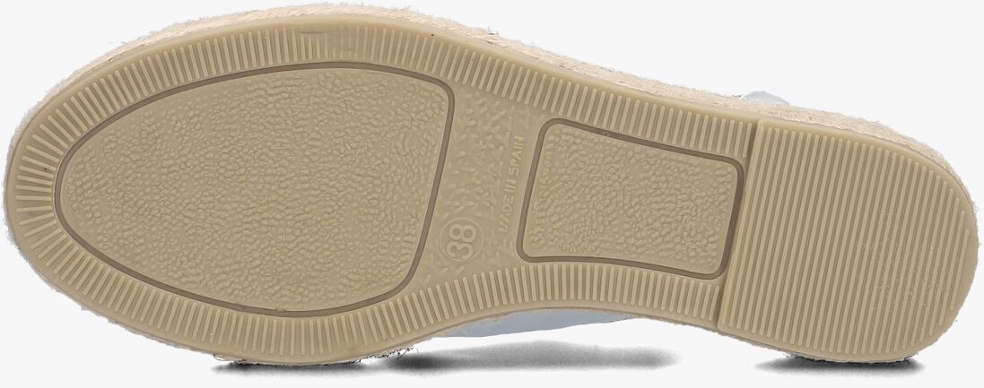zilveren viguera espadrilles 2171 met