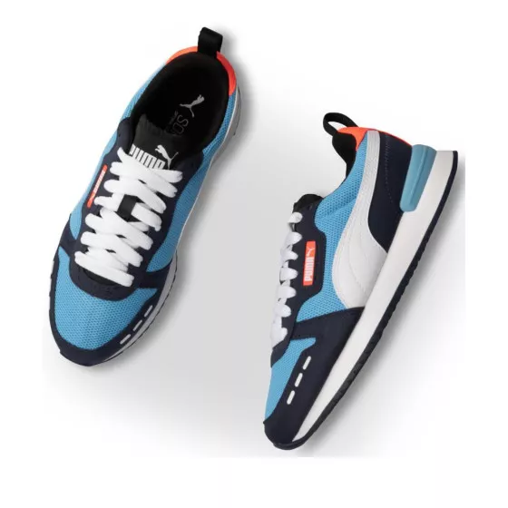 Baskets BLEU PUMA R78 Boy JR