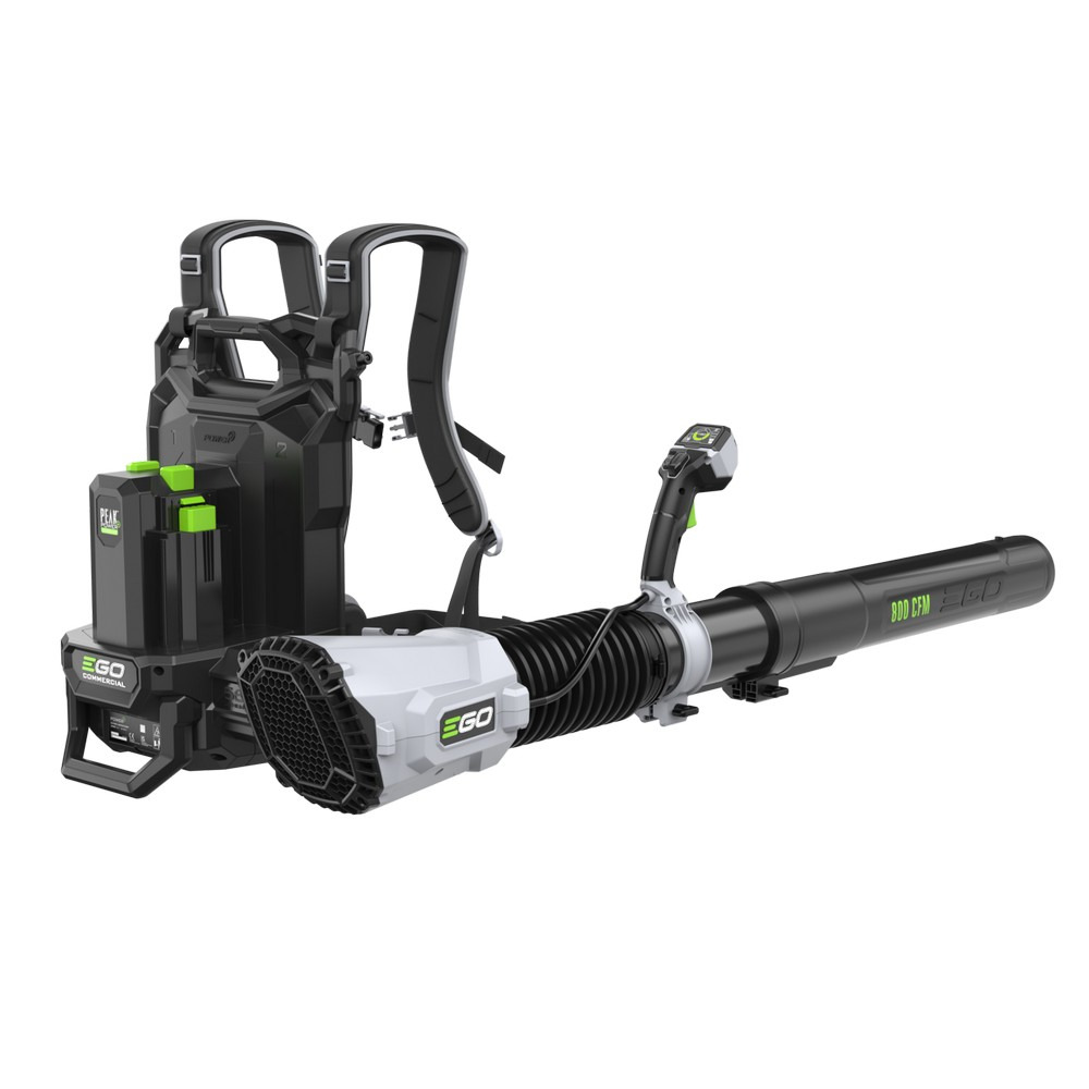 Souffleur professionnel 1360m3 heure ego lbp8000e harnais dorsal