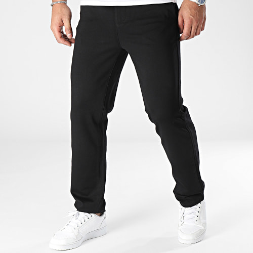 Pantalon Chino Regular Fit Mark-Cay Noir