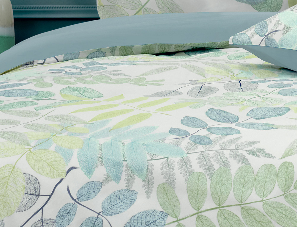 Housse de couette-Vert feuillage