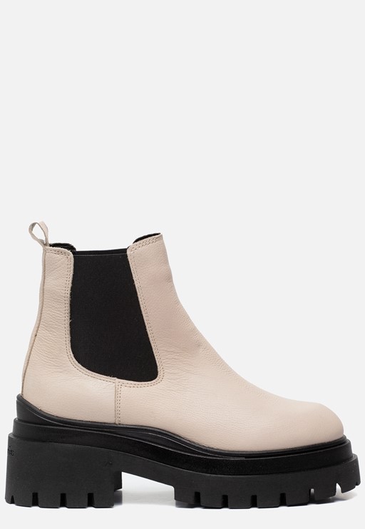 Tamaris Chelsea boots beige Leer