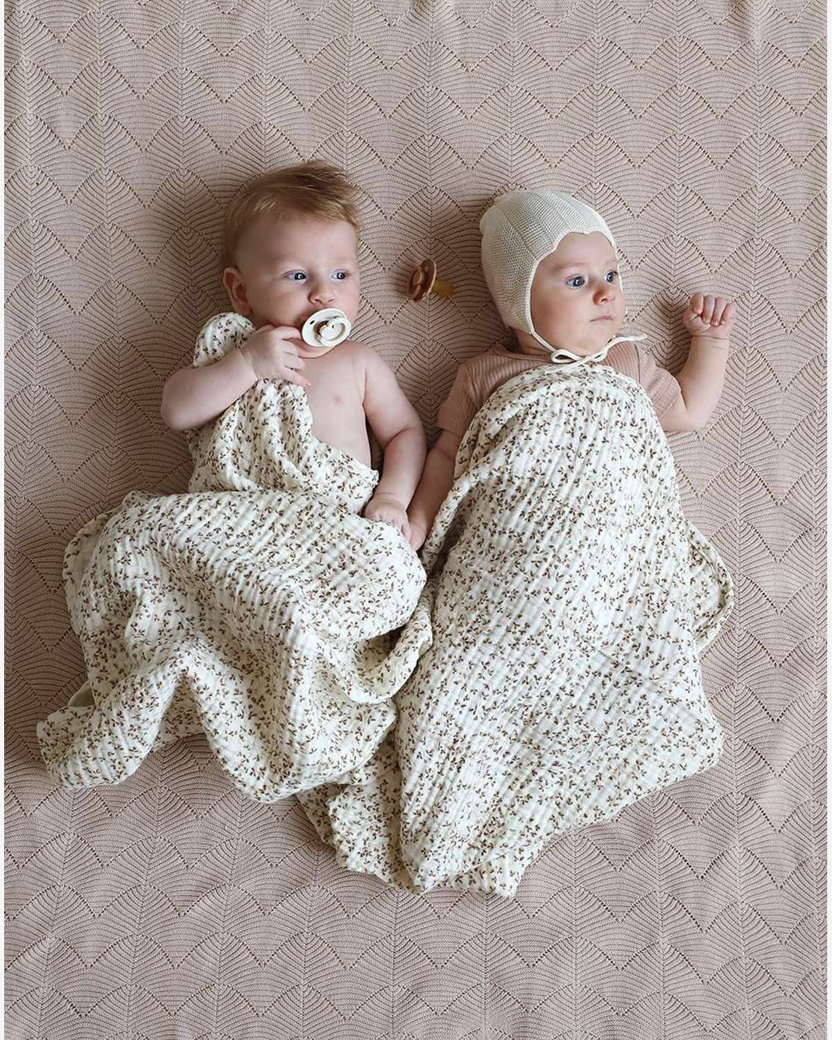 Swaddle teppe – Øko Musselin