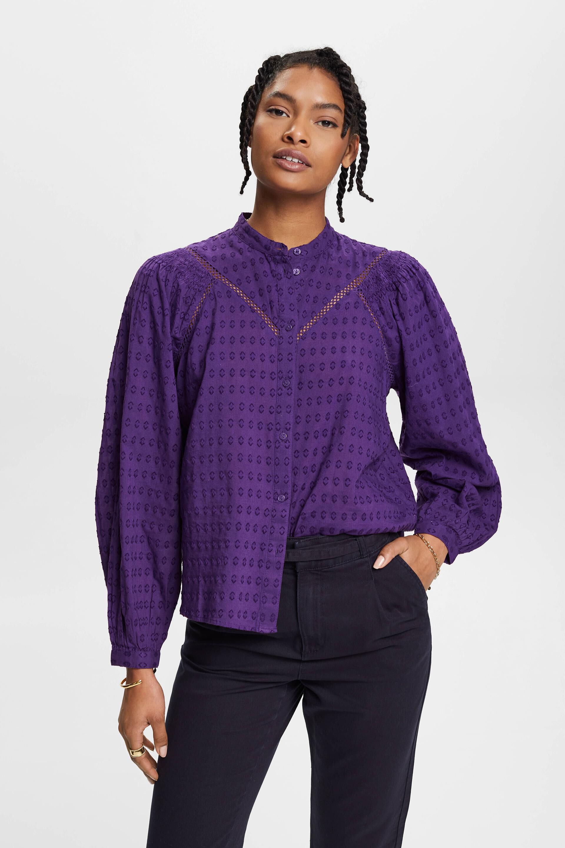 Blouse brodée