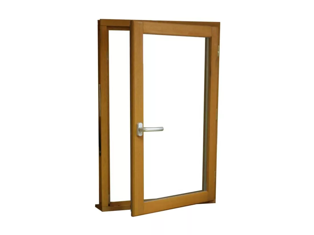 Fenêtre Bois 1 Vantail H105 X L80 Tirant Droite Côtes Tableau Gd Menuiseries