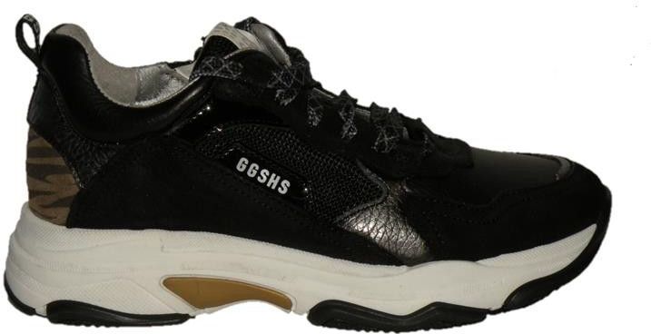 Giga - G3830 - Sneakers - Zwart - Leer