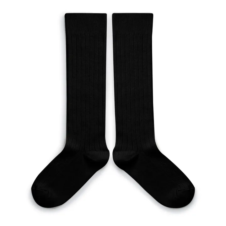Collégien Chaussettes La Haute | Noir
