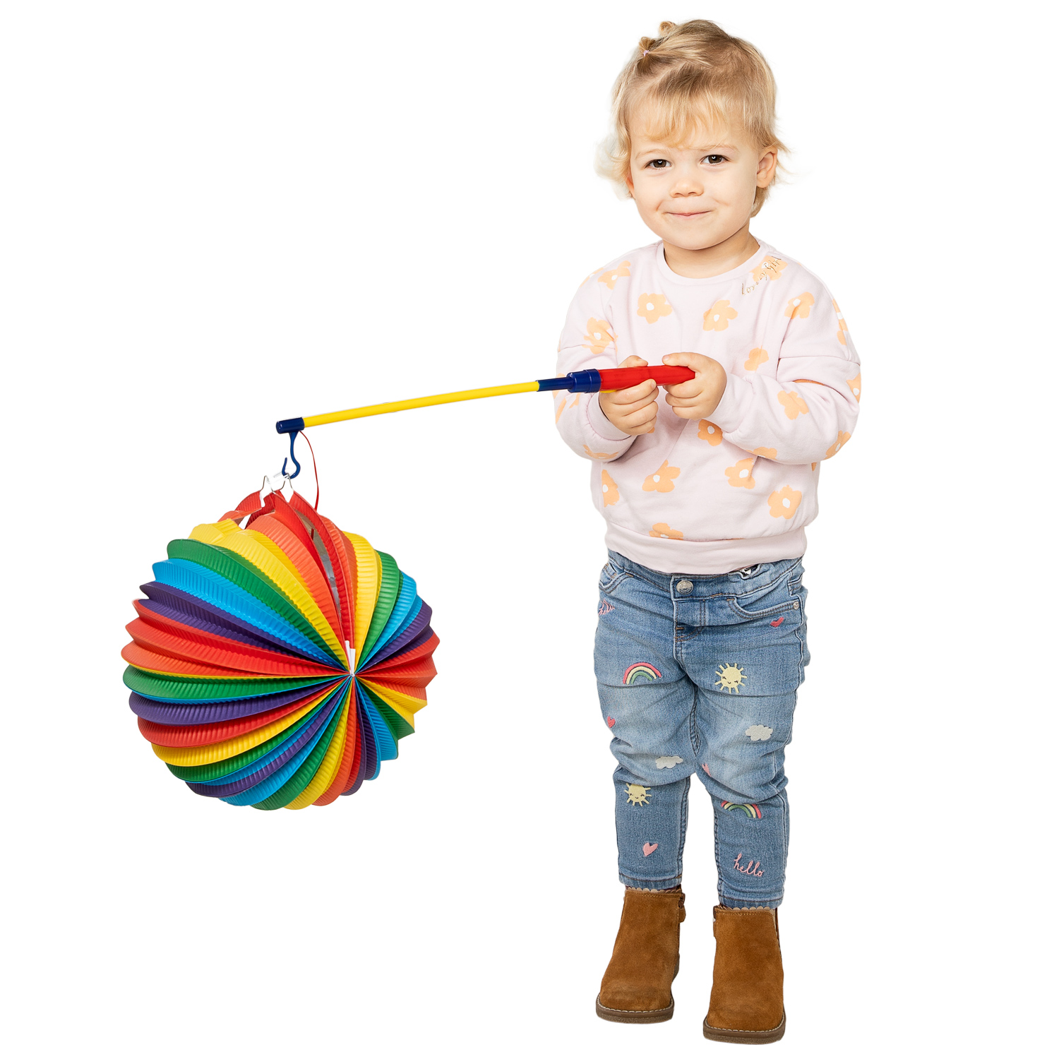 Lampionstok met Licht, 40cm