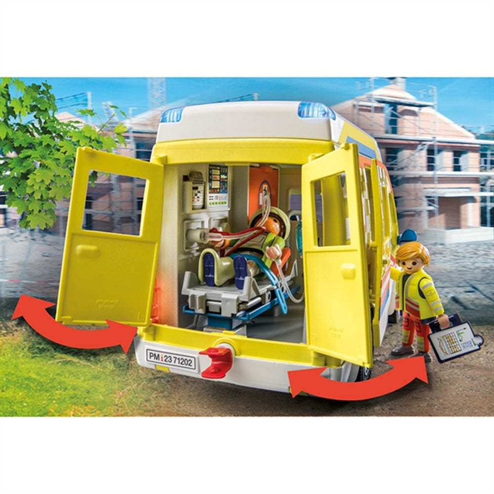 Køb Playmobil® City Life - Ambulance med Lys og Lyd
