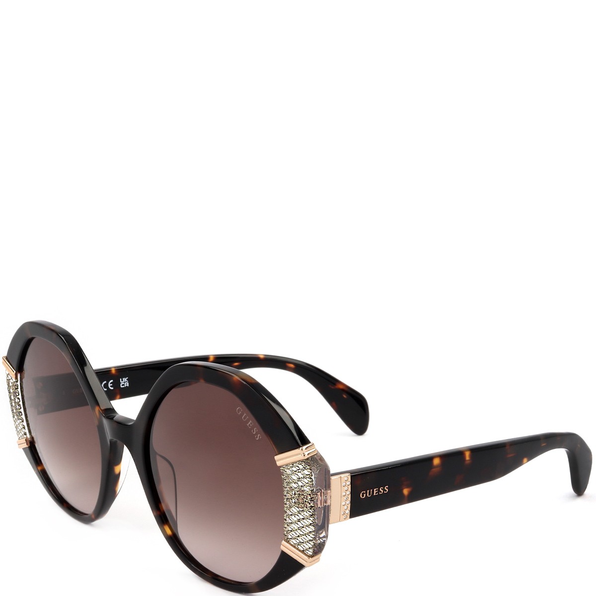 Guess - Lunettes de soleil - Catégorie 3 - Marron