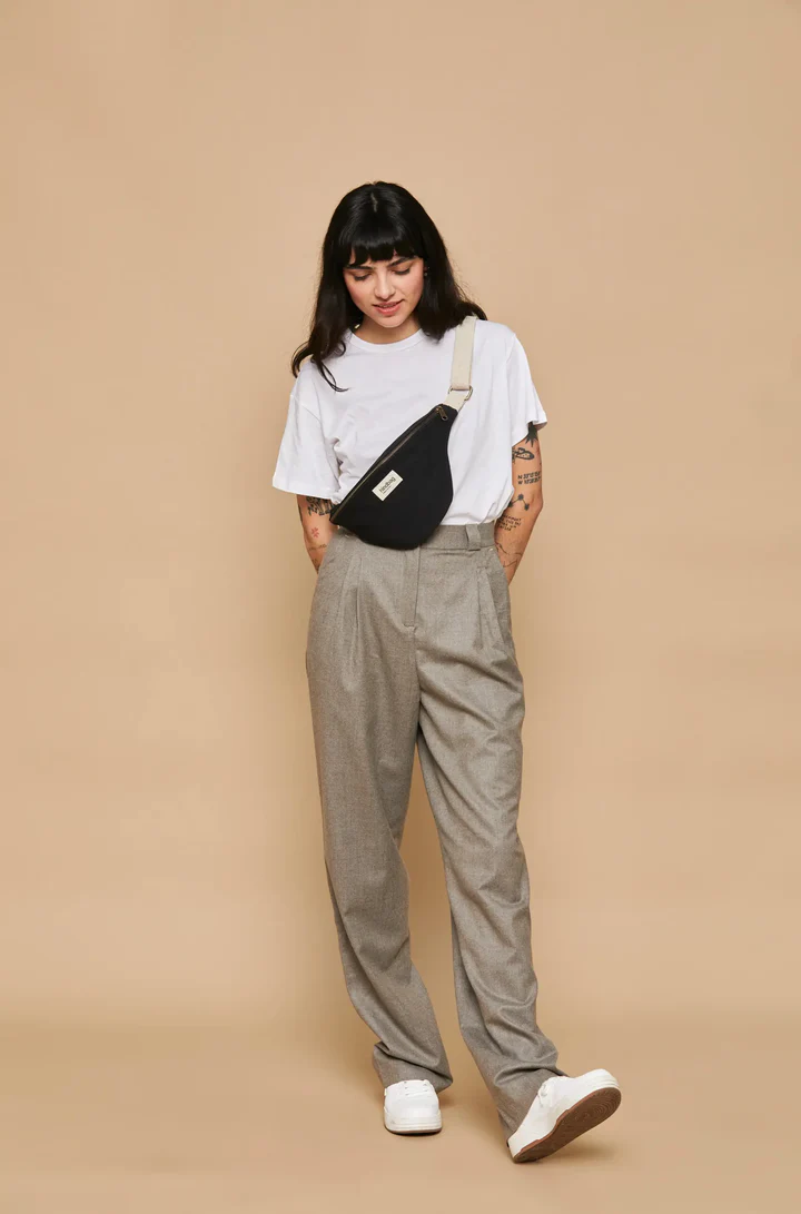 Sac banane Olivia Noir