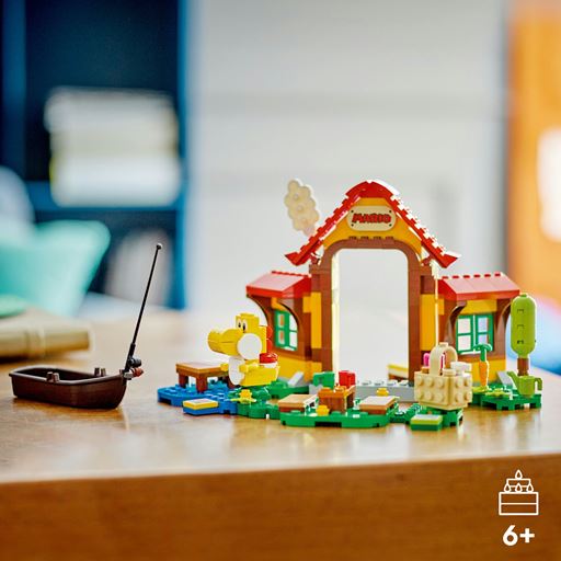 LEGO Super Mario Skovtur Ved Marios Hus – Udvidelsessæt - 71422