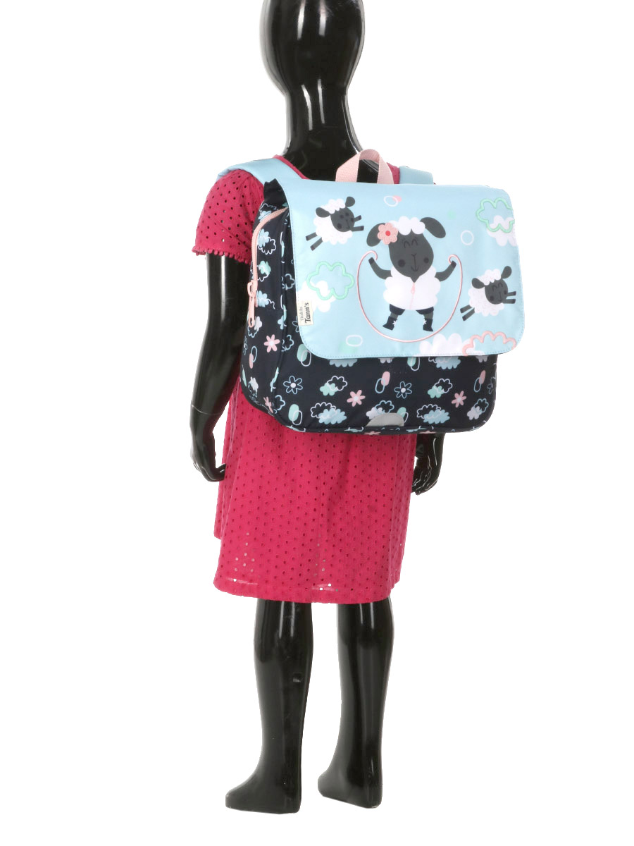 Cartable L'Àcole des Tann's Saute-Mouton 29 cm
