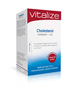 Vitalize Cholesterol Evenwicht   Q10 Capsules 90CP