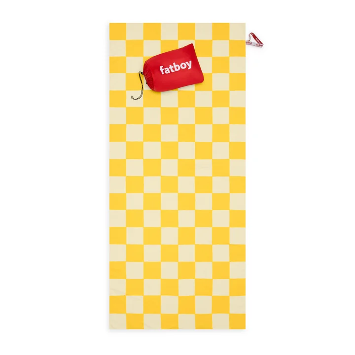 Fatboy - Beach Baggy Strandtuch XL, chess corn