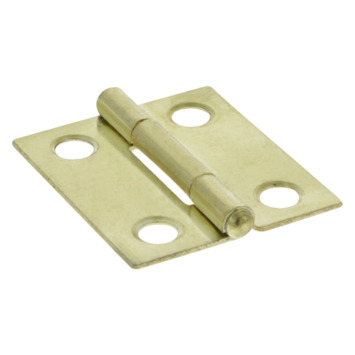 HANDSON Scharnier 30x26mm vermessingd - 2 stuks