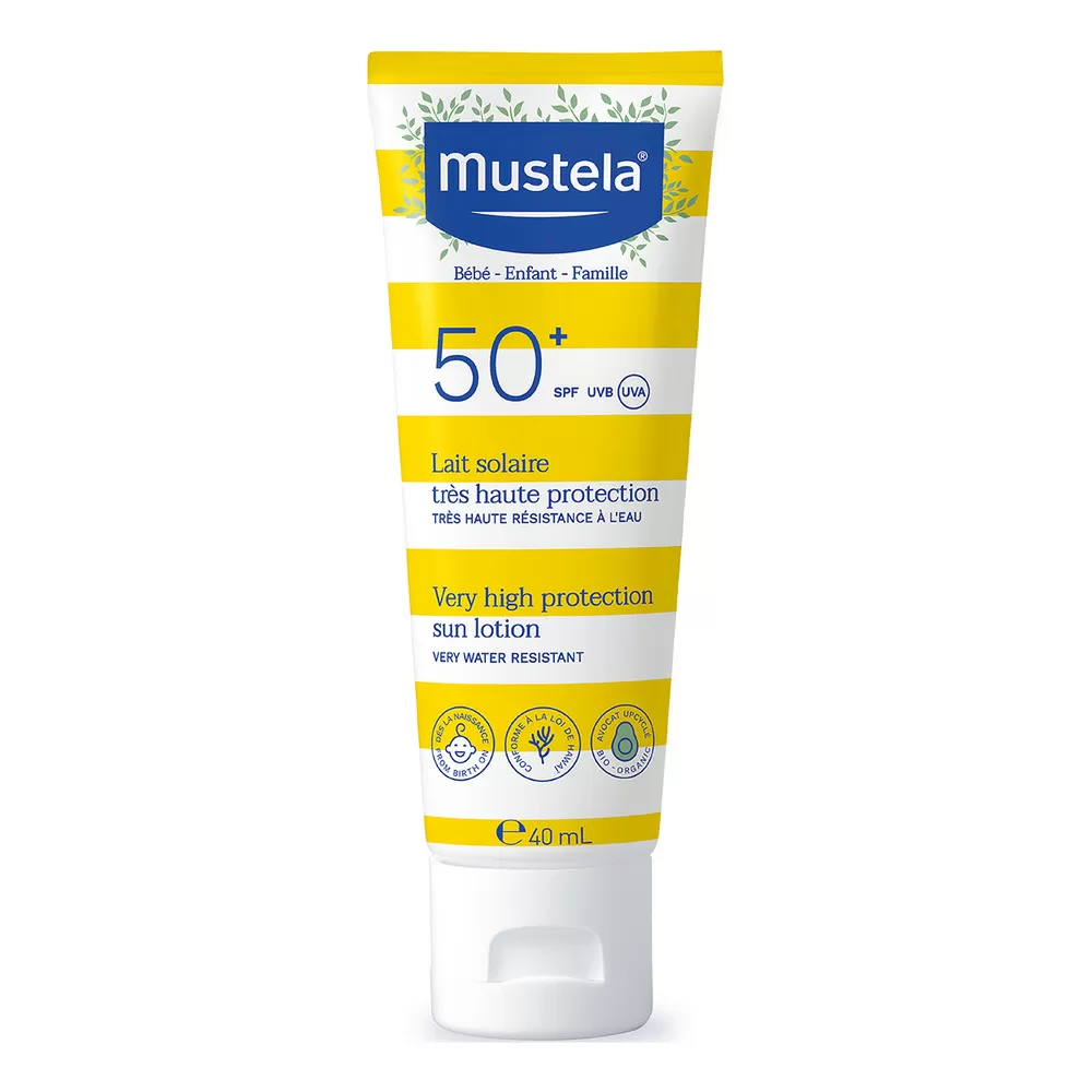 Mustela Very High Protection Sun Lotion Spf50   - 40 ml.