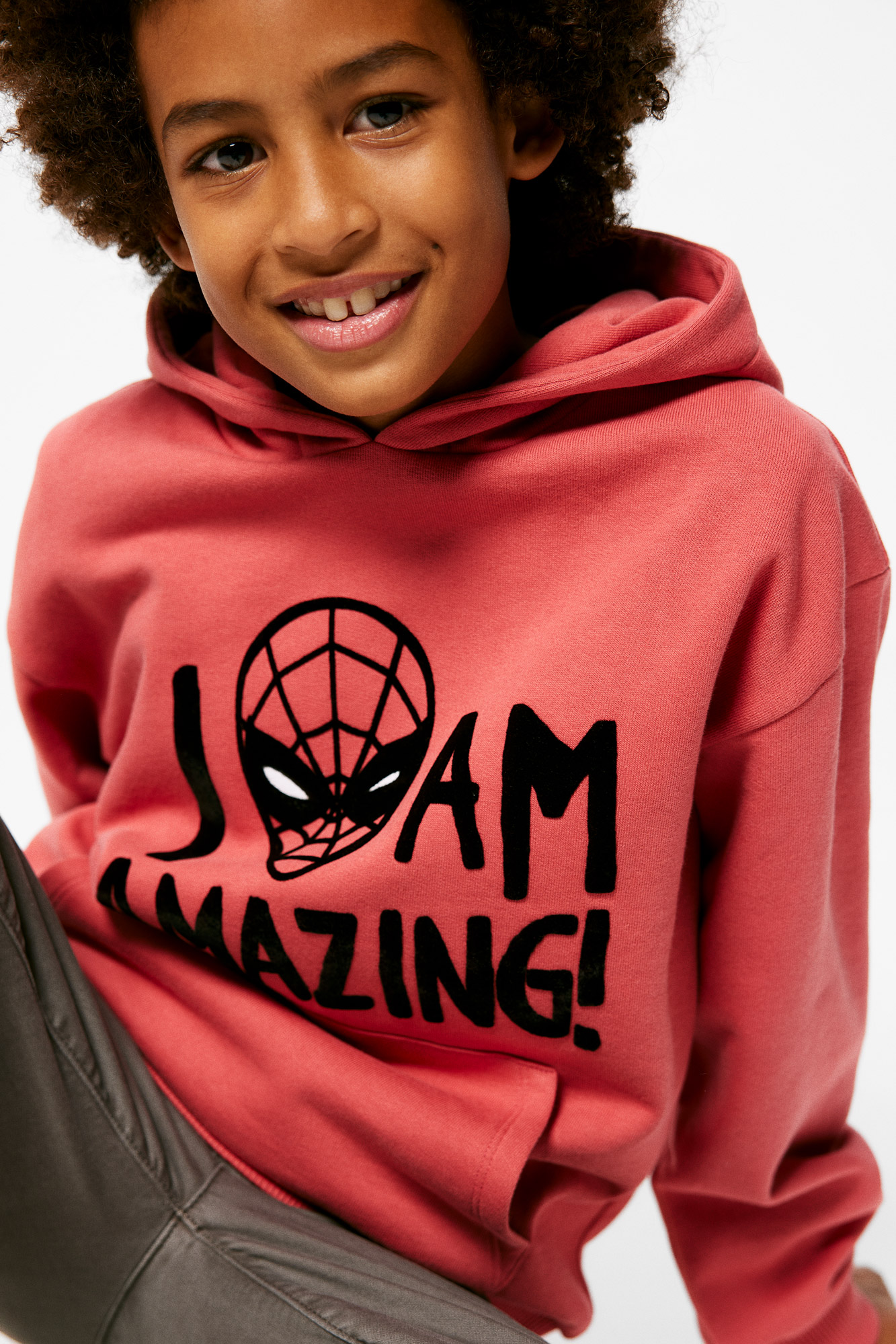 Moletom Marvel Homem-Aranha para meninos
