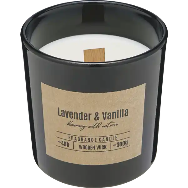 Duftglas Mit Holzdocht Lavendel Vanilla