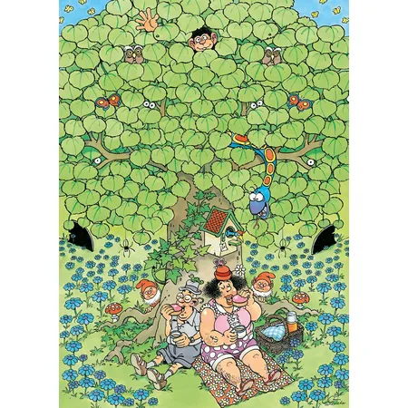 Jumbo Spiele Puzzle - Jan van Haasteren Expert: Picknick, 500 Teile