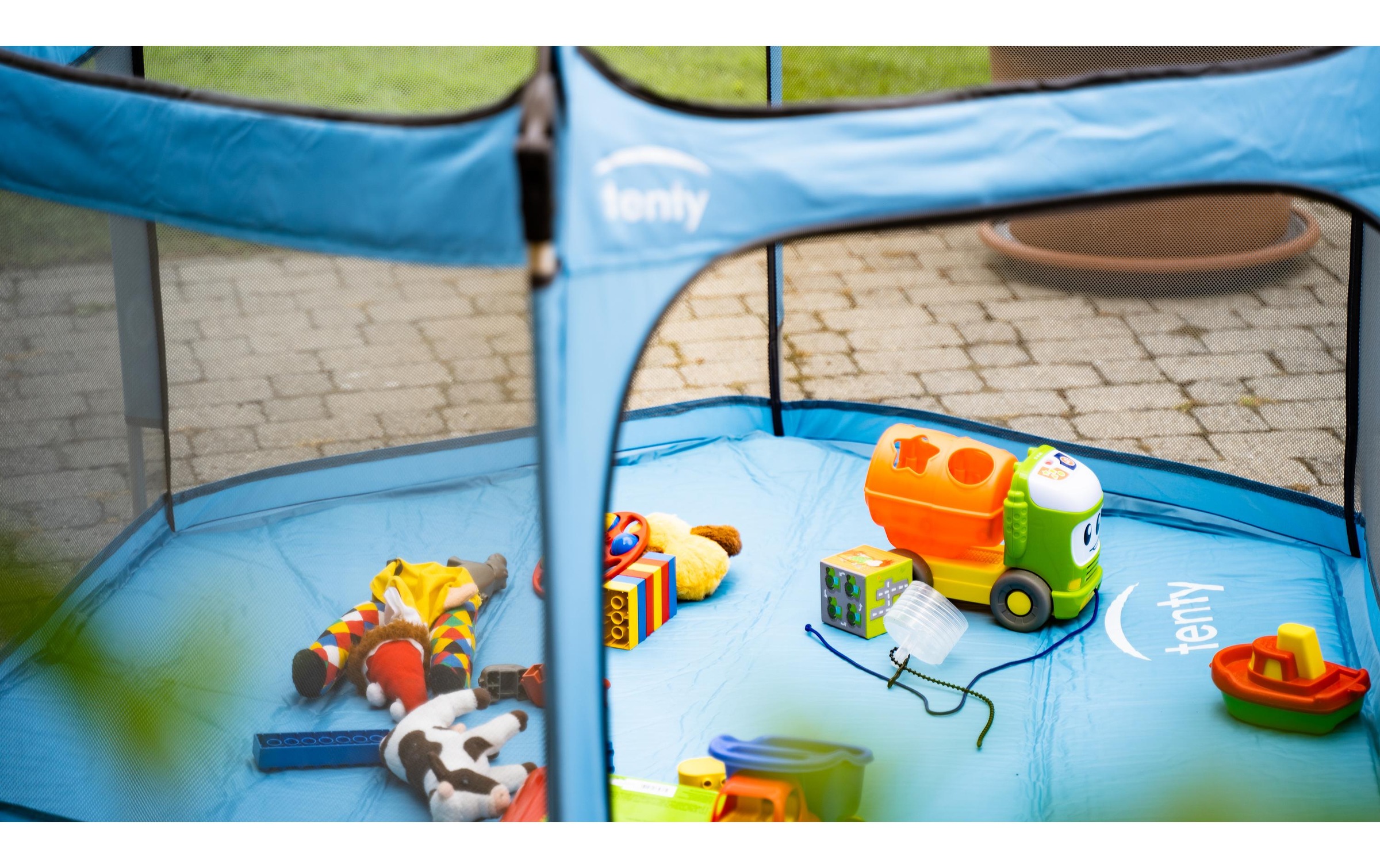 Laufgitter »tenty Set Blau«