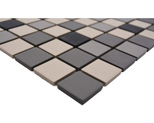 Keramisch mozaïek CU 010 30,2x33 cm mix grijs/zwart/beige
