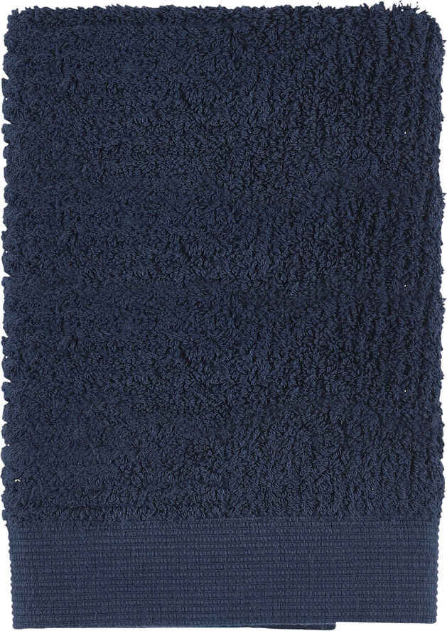 Zone Håndklæde Dark Blue Classic 50x70 cm. Blå