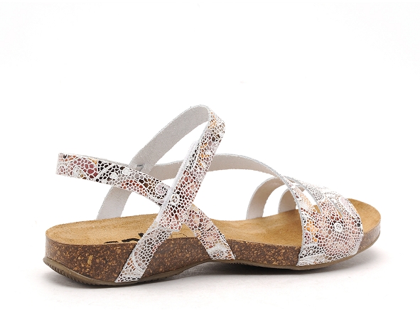 Spike nu pieds plats femme 143 blanc