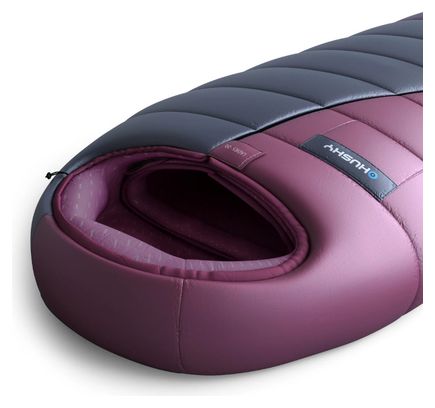 Sac de couchage momie Husky Motion pour femme 2024 -20°C-200 cm-Bleu-Rose