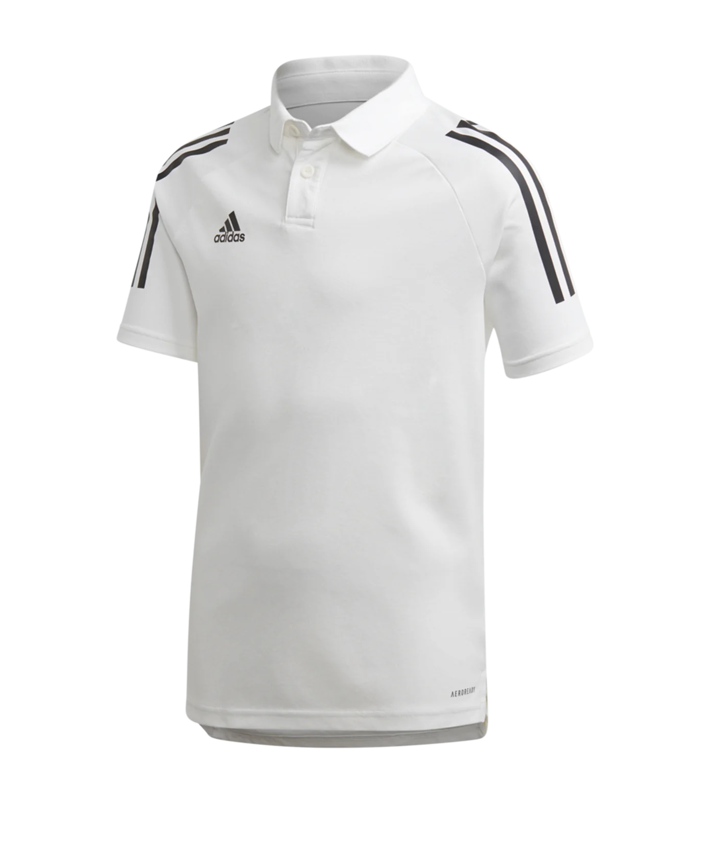 adidas Condivo 20 Poloshirt Kids Weiss Schwarz