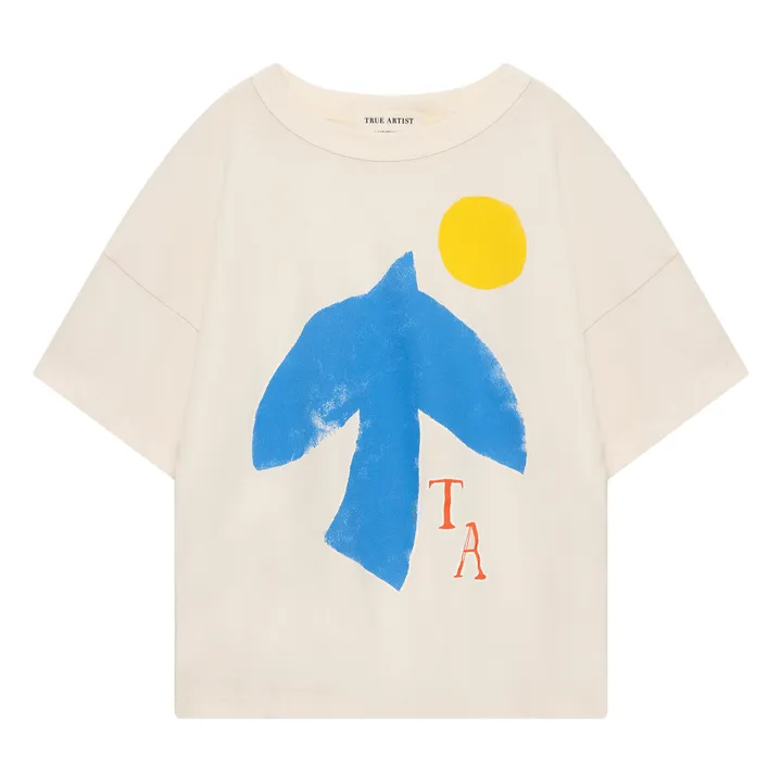 True Artist T-shirt n°01 Brodé | Ecru